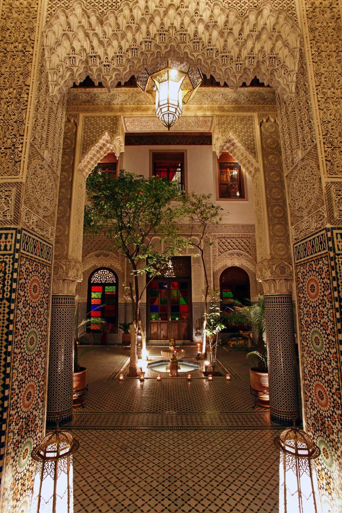 Riad Alya Fes Luaran gambar