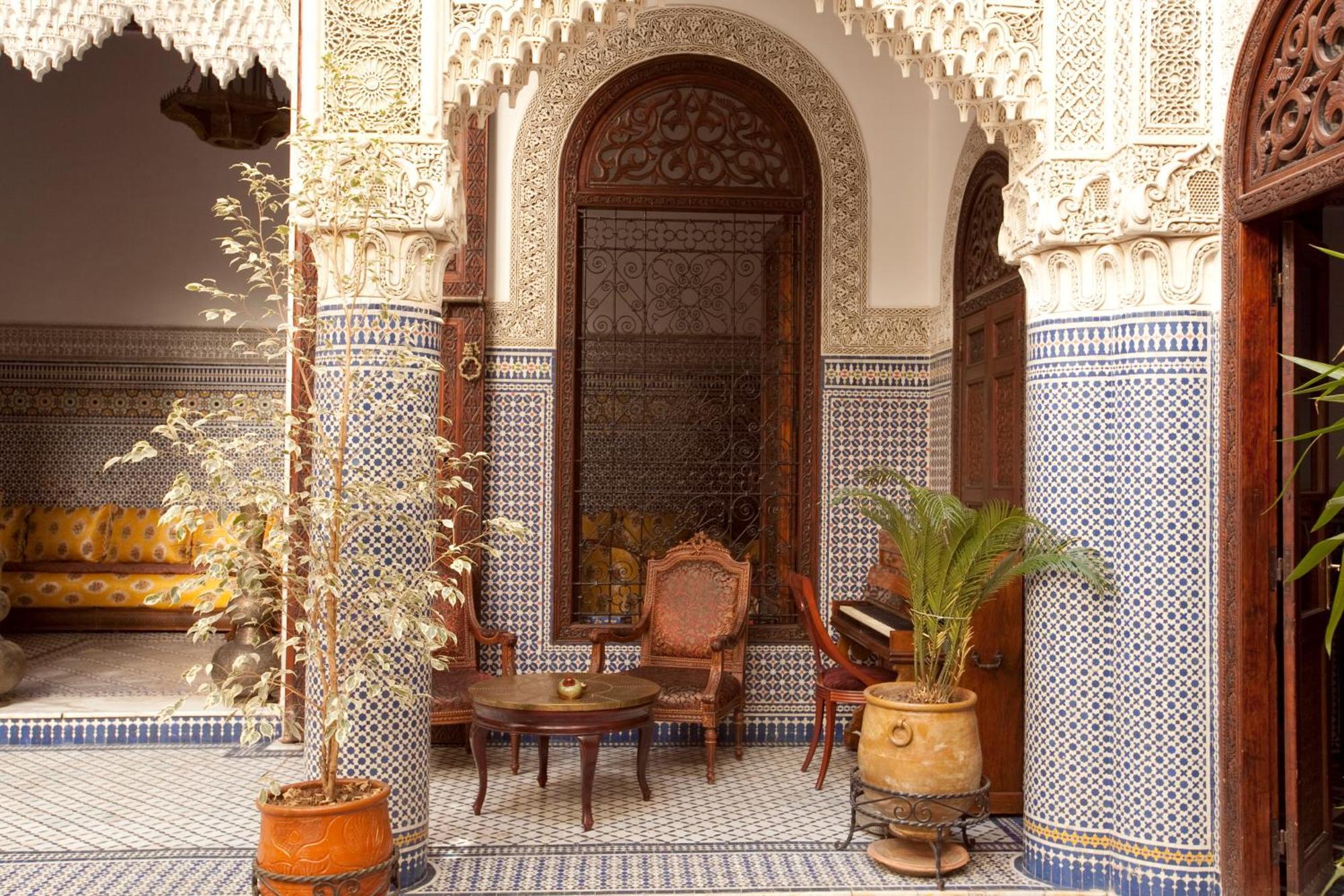 Riad Alya Fes Luaran gambar