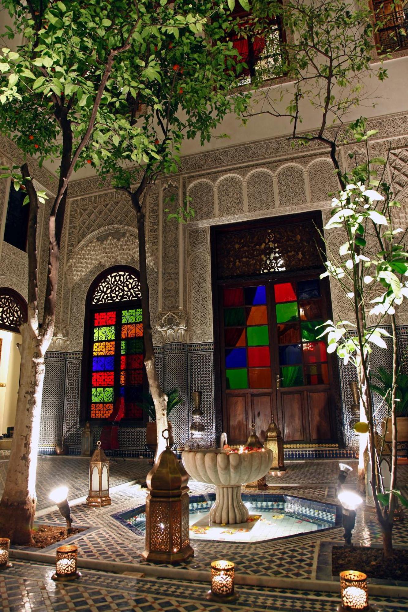 Riad Alya Fes Luaran gambar